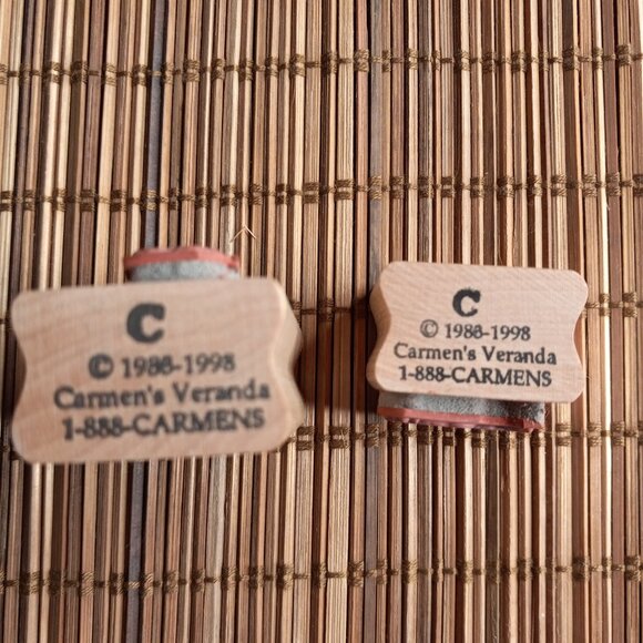 Calvin and Hobbes Rubber Stamp Set Of 2 Carmen's Veranda - Picture 3 of 7